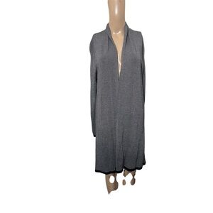 Eileen Fisher Charcoal Knit Cardigan